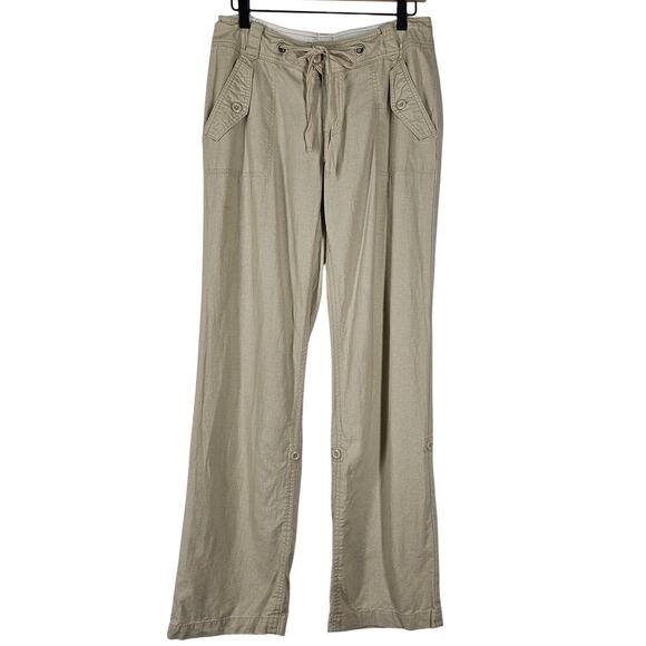 LADY HATHAWAY WOMEN'S LINEN-BLEND PANTS – SIZE 6x32 - Picture 1 of 13
